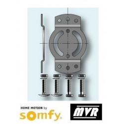 Support moteur Somfy LT50  CSI - entraxe 44 mm