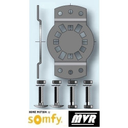 Support moteur Somfy LT50 CSI - Entraxe 48