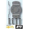 Support moteur Somfy LT50 CSI - Entraxe 48