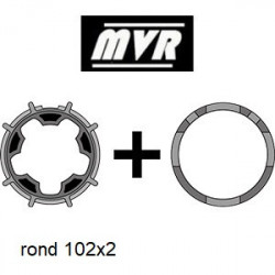 Bagues Rond 102x2 moteur Simu T6 - Dmi6