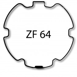 Bagues ZF 64 moteur Came Mondrian 5
