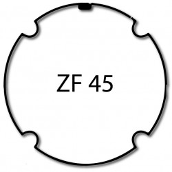 Bagues ZF 45 moteur Simu-Somfy T3.5