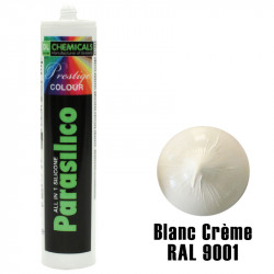 Silicone DL Chemicals Parasilico Prestige colour - Blanc crème RAL 9001