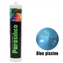 Silicone DL Chemicals Parasilico Prestige colour - Bleu piscine