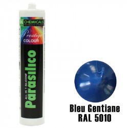 Silicone DL Chemicals Parasilico Prestige colour - Bleu gentiane RAL 5010