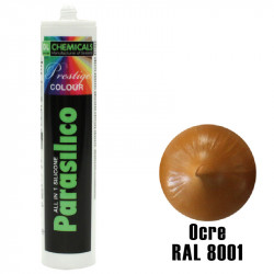 Silicone DL Chemicals Parasilico Prestige colour - Ocre RAL 8001