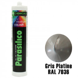Silicone DL Chemicals Parasilico Prestige colour - Gris platine RAL 7036