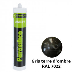 Silicone DL Chemicals Parasilico AM 85-1 - Gris terre d'ombre RAL 7022