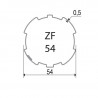 Bagues ZF 54 moteur Elero M - Moteur volet roulant