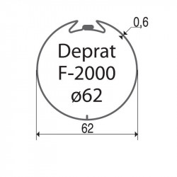 Bagues Deprat 62 moteur Elero M - Moteur volet roulant