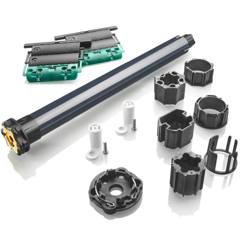Kit Motorisation Volet Roulant OXIMO RTS 50-30 Nm - Radio Intégrée - Compatible Axe Octogonal 60mm