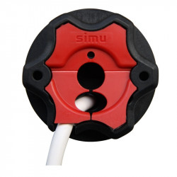 Moteur Simu T5S EHZ 8/17 - Tête étoile Somfy
