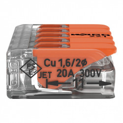 Borne de connexion Wago 221-415 – 5 fils
