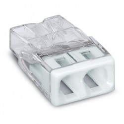 Borne de connexion Wago 2273-202 – 2 fils