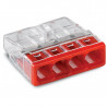 Borne de connexion Wago 2273-204 – 4 fils