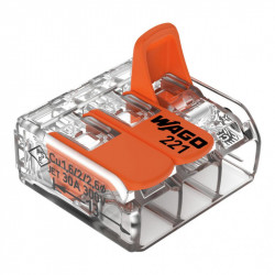 Borne de connexion Wago 221-613 – 3 fils