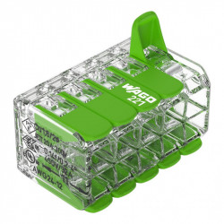 Borne de connexion Green Wago 221-430 – 10 fils