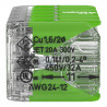 Borne de connexion Green Wago 221-430