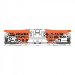 Borne de connexion Wago 221-2411
