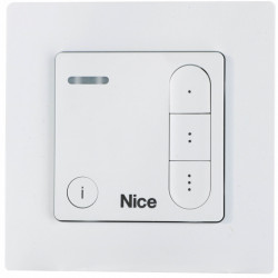 Emetteur mural Nice DOMIW3C - 3 canaux, blanc