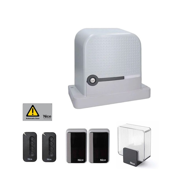 Kit motorisation portail coulissant Nice ROBUS 600 – Jusqu’à 600 kg