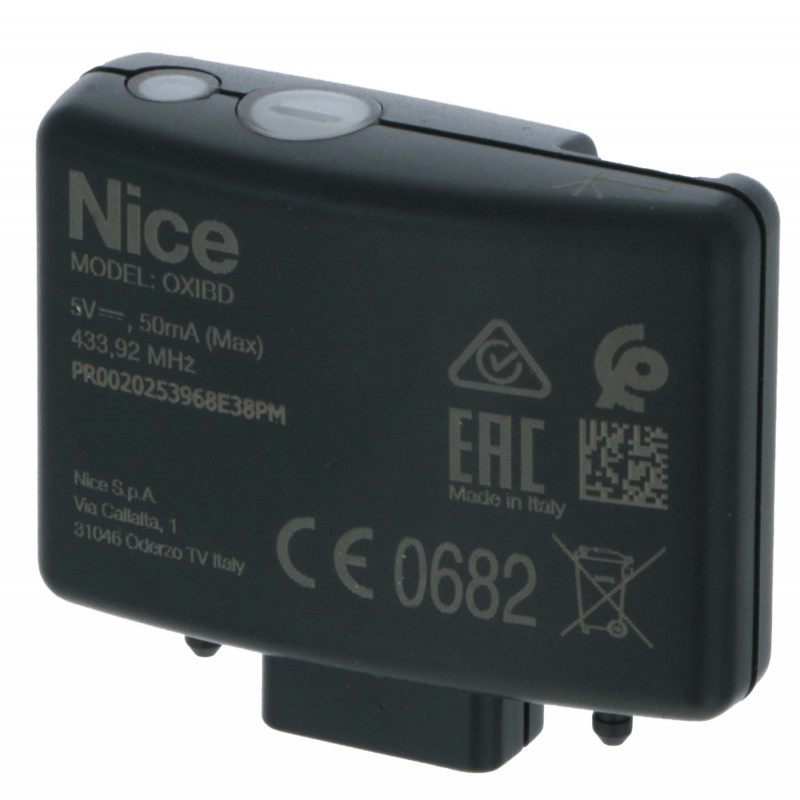 Récepteur Nice OXIBD radio bidirectionnel - 4 canaux
