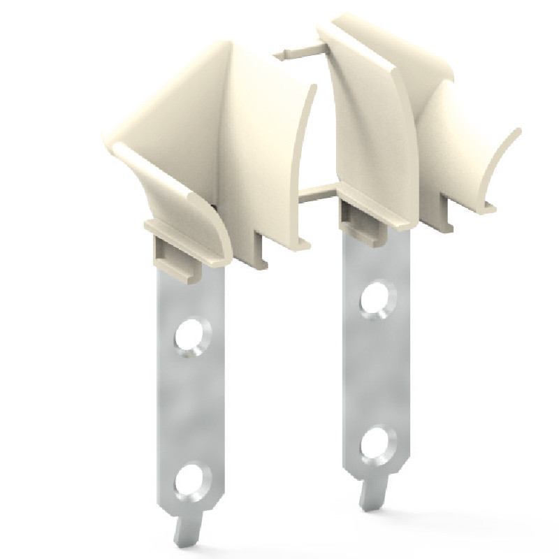 Tulipe Tradi coulisse simple volet roulant - Lame de 14