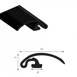 Joint coulisse volet roulant à lames orientables - Bubendorff 255015