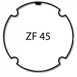 Bagues adaptation ZF 45 moteur AOK AM35 - Volet roulant