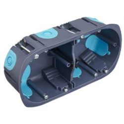 Boite d’encastrement Debflex Stop Air Ø67 P40 – 2 postes