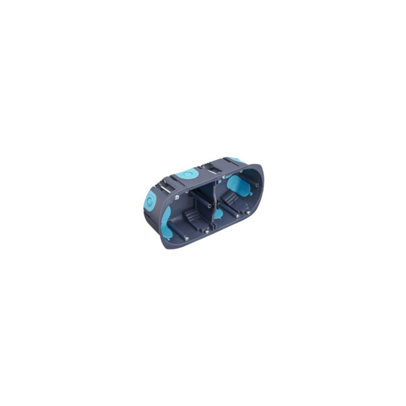 Boite d’encastrement Debflex Stop Air Ø67 P40 – 2 postes