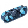 Boite d’encastrement Debflex Stop Air Ø67 P40 – 3 postes