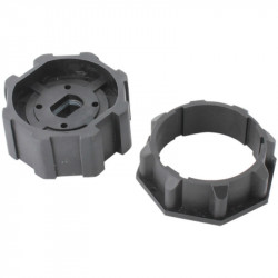 Bagues Octogonal 60 moteur Delta Dore - Tête Rollia
