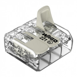 Borne de connexion 3 fils Wago 221-483 – Certifiée ATEx / Ex