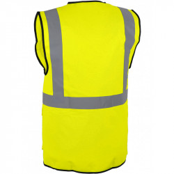 Gilet Haute Visibilité multi-poches Singer GARA-L - Jaune
