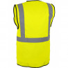 Gilet Haute Visibilité multi-poches Singer GARA-L - Jaune