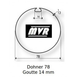 Bagues moteur Somfy LT60 - Dohner 78 Goutte 14