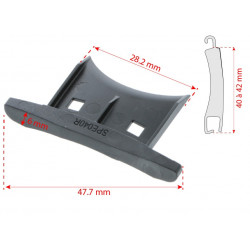 Embout pour lame 40 mm - Volet roulant