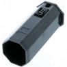 Embout côté treuil longueur 78 mm - tube octogonal 40
