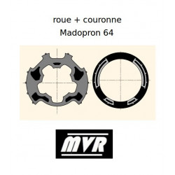 adaptation moteur Somfy Madopron 64
