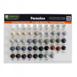 Nuancier mastic Parasilico - 48 teintes - DL Chemicals 103403