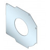 Contreplaque pour flasque volet roulant  45°- 125 mm