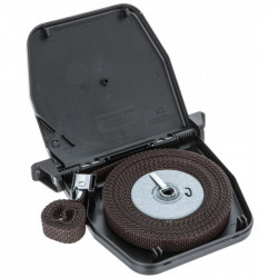 Enrouleur à sangle pour volet roulant - brun - 15 mm – 5,00 m