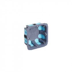 Boite de dérivation encastrable Debflex Stop Air 100x100x40 mm