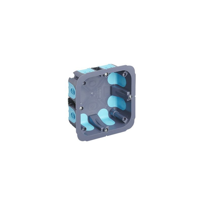 Boite de dérivation encastrable Debflex Stop Air 100x100x40 mm