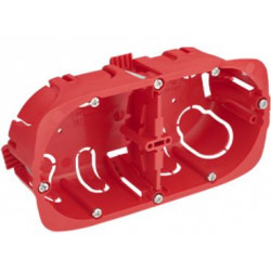 Boite d’encastrement Debflex Cloison Sèche Ø67 P40 – 2 postes