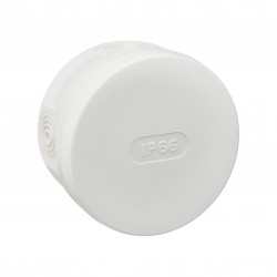 Boîte de dérivation étanche Debflex IP66 blanche Ø85 P50