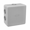 Boîte de dérivation étanche Debflex IP66 grise 115x115x60 mm