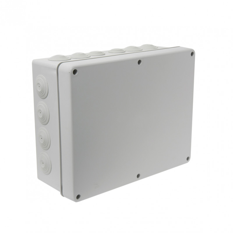 Boîte de dérivation étanche Debflex IP55 grise 315x245x130 mm