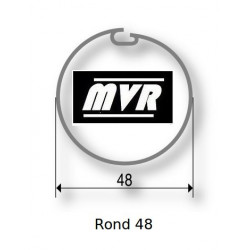 Bagues adaptation moteur Somfy LS40 - Rond 48
